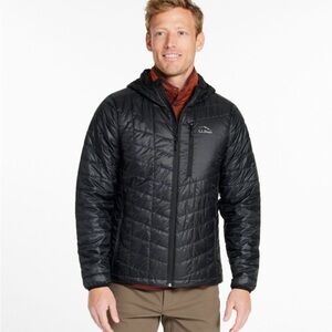 L.L. Bean Men's PrimaLoft Packaway Hooded Jacket
